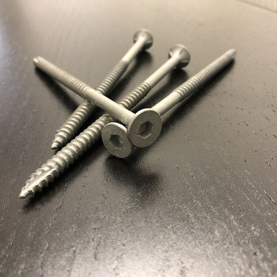 Type 17 Hex Head Wood Deck Screws Class 4 Galvanised 14g 10 X 125mm